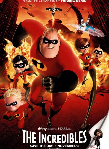 دانلود انیمیشن شگفت انگیزان The Incredibles 2004