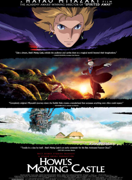 دانلود انیمه قلعه‌ی متحرک هاول Howl’s Moving Castle 2004